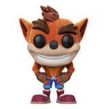 Crash Bandicoot #273 Funko Pop Flocked GameStop Exclusive out of box