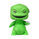 Oogie Boogie #39 Nightmare Before Christmas Funko Pop! Disney Store Logo edition out of box holding dice