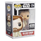 Obi-Wan Kenobi #214 Star Wars Funko Pop! in display box