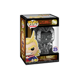 All Might Chrome #248 My Hero Academia 25th Anniversary Funko Pop figure in original box