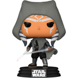 Ahsoka Tano #650 Star Wars Ahsoka Funko Pop! holding dual white lightsabers out of box
