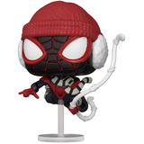 Miles Morales Winter Suit #771 Gamerverse Funko Pop close-up