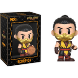 Scorpion Mortal Kombat ThrillJoy Pix! Hero figure in and out of box