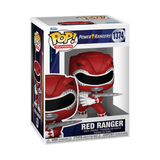Red Ranger #1374 Power Rangers 30th Funko Pop! TV in window display box