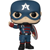 John F. Walker #811 Funko Pop in Captain America suit out of box