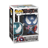 Venomized Captain America #364 Funko Pop Marvel Venom figure in box