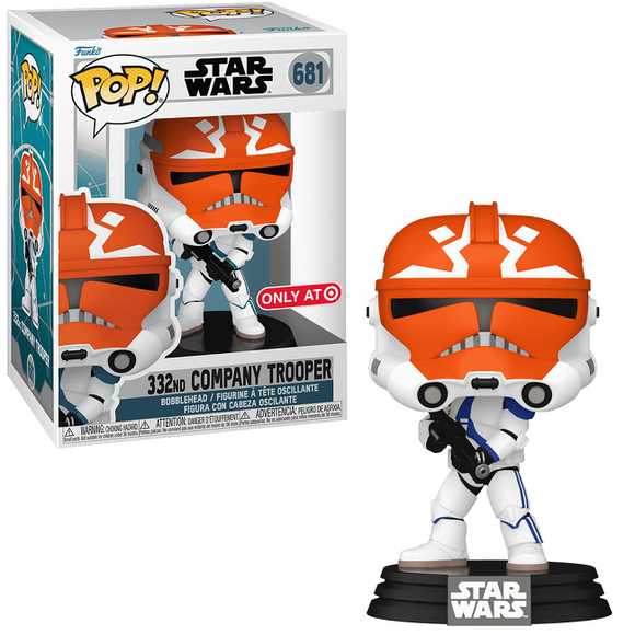 332nd Company Trooper #681 Star Wars Funko Pop Target Exclusive Figure