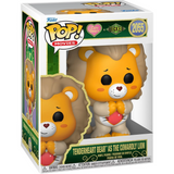 Tenderheart Bear as the Cowardly Lion #2055 Care Bears x Wicked Funko Pop! in box