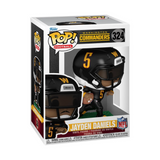 Jayden Daniels #324 NFL Commanders Funko Pop! in display box