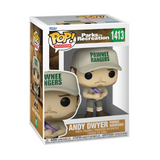 Andy Dwyer Pawnee Goddesses #1413 Parks & Recreation Funko Pop in display box
