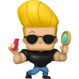 Johnny Bravo #1069 Cartoon Network Funko Pop Animation figure out of box holding comb and mirror