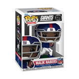 Malik Nabers #325 NFL Giants Funko Pop! in display box