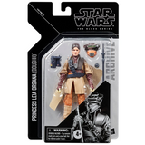 Princess Leia Boushh Black Series Archive figure in display box