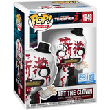 Art the Clown Bloody #1898 Terrifier 3 EE Exclusive Funko Pop figure in box