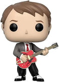Marty McFly #602 Funko Pop out of box from Back to the Future holding red guitar in performance pose