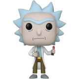 Rick with Memory Vial #1191 Rick and Morty Funko Pop Funko Exclusive out of box only