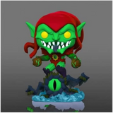 Green Goblin #991 Mech Strike Monster Hunters Funko Pop Glow in the Dark Walmart Exclusive out of box with glow