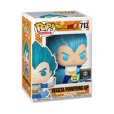 Vegeta Powering Up #713 Dragon Ball Super GITD Chalice Exclusive Funko Pop! in box