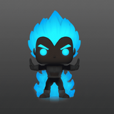 Vegeta Powering Up #713 Dragon Ball Super GITD Chalice Exclusive Funko Pop! out of box with glow