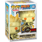 Naruto Uzumaki Kurama Link Mode #1465 Glow Chase Funko Pop Naruto AAA Anime Exclusive in box