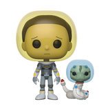 Space Suit Morty with Snake #690 Rick and Morty Funko Pop! out of box