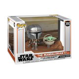 Mandalorian with Child #390 Star Wars Funko Pop! Deluxe in box