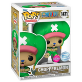 Chopperemon #1471 One Piece Funko Pop Animation Flocked Special Edition in display box