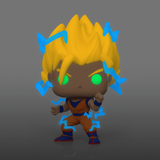 Super Saiyan Goku with Energy #865 Dragon Ball Z Funko Pop! GitD Chase PX Exclusive figure out of box with glow