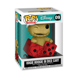 Oogie Boogie in Dice Cart #09 Nightmare Before Christmas Funko Pop! Trains in display box