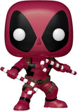 Deadpool #400 Marvel Holiday Funko Pop! & Tee BundlePop out of box