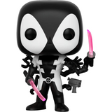 Venompool #330 Marvel Funko Pop PIAB Exclusive figure out of box with blades