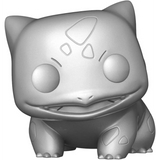 Bulbasaur #453 Pokemon Silver Metallic Funko Pop out of box