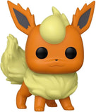 Flareon #629 Funko Pop out of box with detailed flame-style design