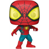 Spider-Man Oscorp Suit #1118 Marvel Funko Pop Target Exclusive figure out of box