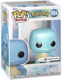 Squirtle #504 Pearlescent Funko Pop – Pokémon in box [Pokémon Center Exclusive]