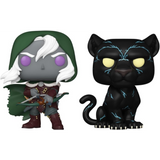 Drizzt Do'urden and Guenhwyvar Dungeons & Dragons Funko Pop! out of box