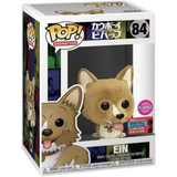 Ein #84 Cowboy Bebop Funko Pop! Flocked 2020 Fall Convention Exclusive figure in box