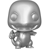 Charmander #455 Pokémon Funko Pop! Silver Metallic out of box