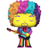 Jimi Hendrix #239 Black Light 2021 Fall Convention Exclusive Funko Pop Rocks out of box only