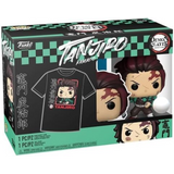 Tanjiro Kamado Demon Slayer Funko Pop and Tee bundle with graphic shirt
