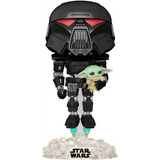 Dark Trooper with Grogu #488 Mandalorian Funko Pop! out of box