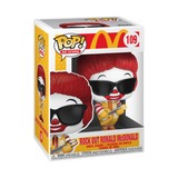 Rock Out Ronald #109 McDonald’s Funko Pop Ad Icons figure in display box