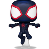 Spider-Man #1223 Spider-Man Across the Spider-Verse Funko Pop! out of box on clear stand