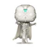 The Vision #824 WandaVision Funko Pop in white form out of box