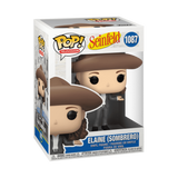 Elaine #1087 Seinfeld Funko Pop TV figure in box wearing oversized sombrero
