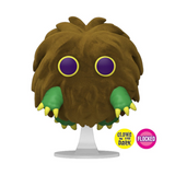 Kuriboh #1455 Yu-Gi-Oh! Funko Pop! Glow in the Dark Flocked AAA Anime Exclusive out of box
