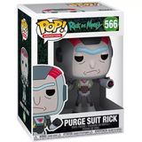 Purge Suit Rick #566 Rick and Morty Funko Pop in display box