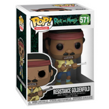 Resistance Goldenfold #571 Rick and Morty Funko Pop Animation in box