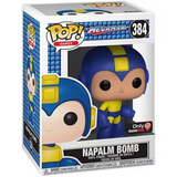 Napalm Bomb #384 Mega Man Funko Pop Game Stop Exclusive in box