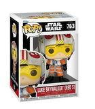 Luke Skywalker Red 5 #763 Funko Pop figure inside box